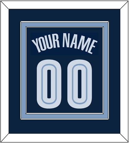 Memphis Name & Number - Road Navy (2004-2010) - Signature Tier 2