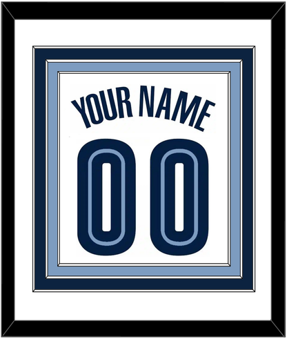 Memphis Name & Number - Home White (2004-2010) - Premier Tier 1