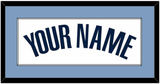 Memphis Name - Home White (2004-2010) - Single Mat 2