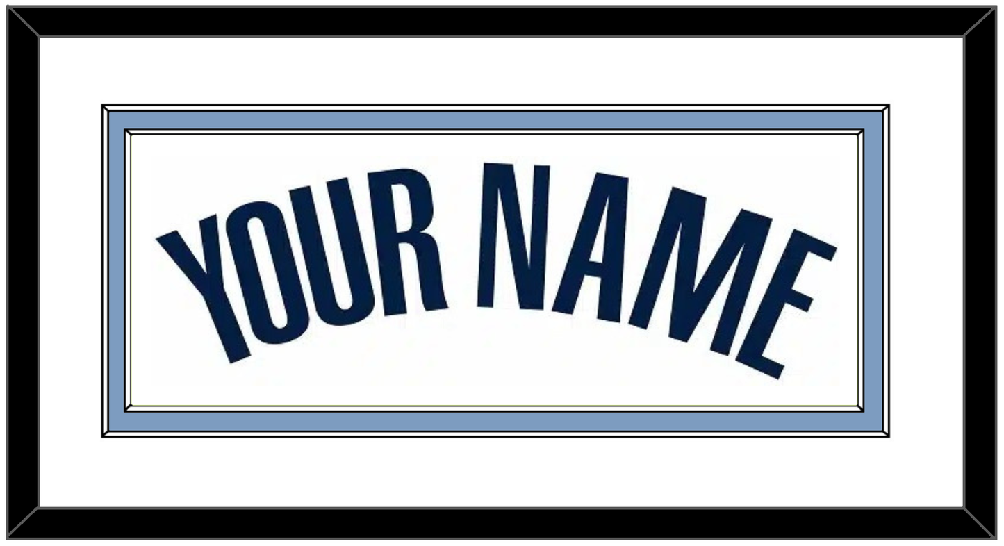 Memphis Name - Home White (2004-2010) - Signature Tier 1