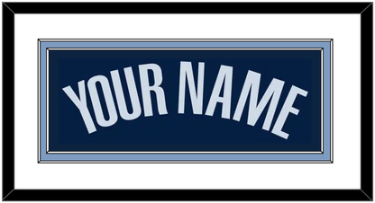 Memphis Name - Road Navy (2004-2010) - Signature Tier 1