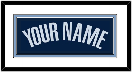 Memphis Name - Road Navy (2004-2010) - Signature Tier 1