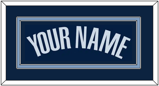 Memphis Name - Road Navy (2004-2010) - Signature Tier 2