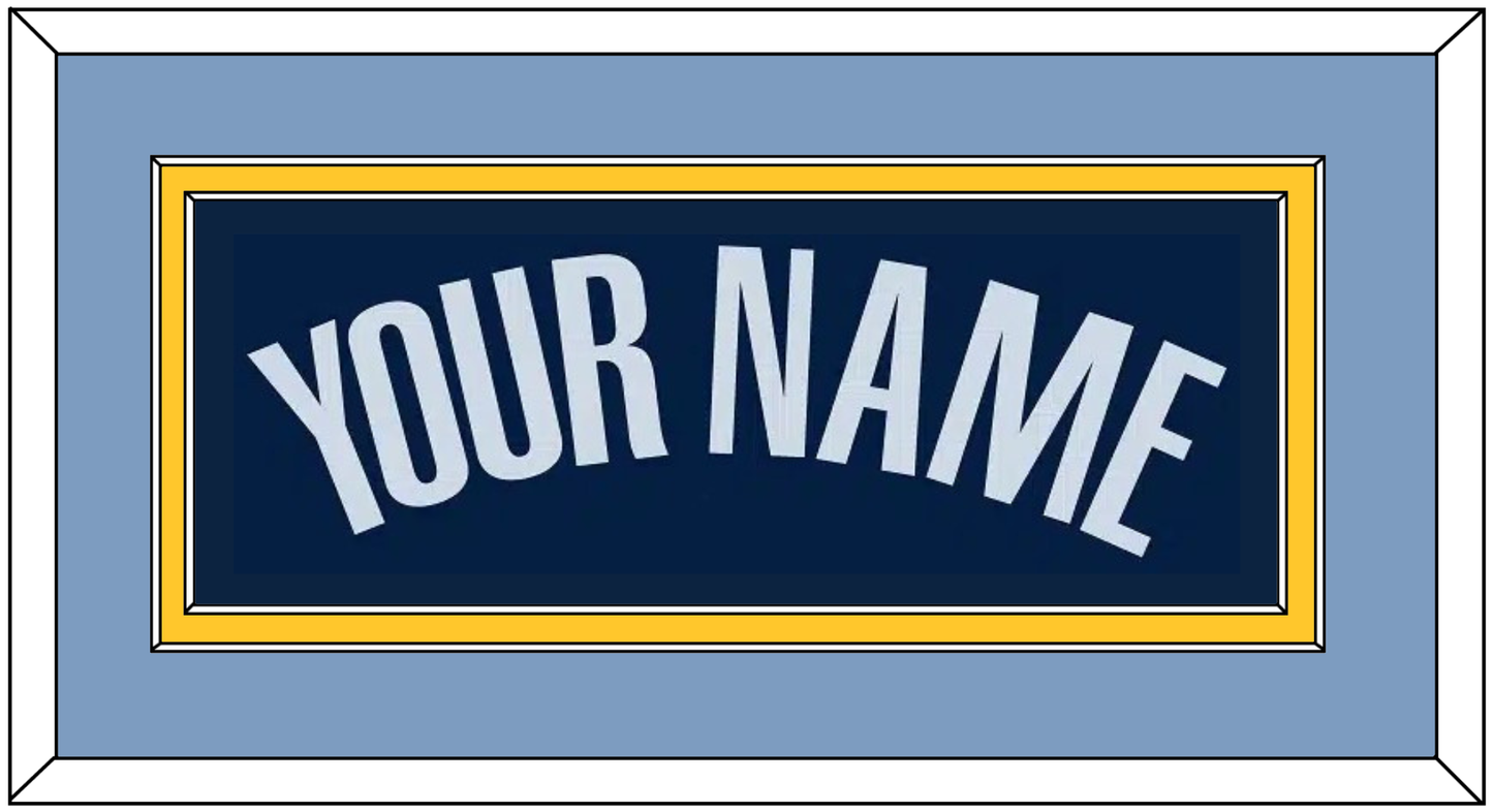 Memphis Name - Road Navy (2004-2010) - Signature Tier 3