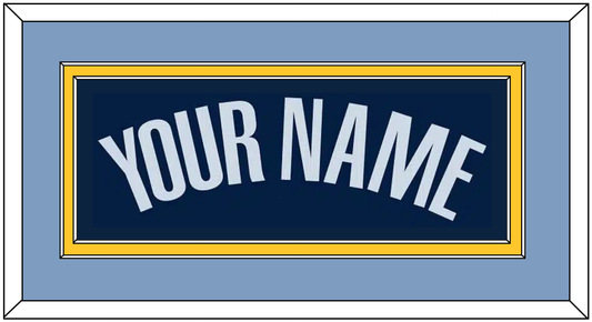 Memphis Name - Road Navy (2004-2010) - Signature Tier 3