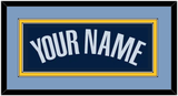 Memphis Name - Road Navy (2004-2010) - Double Mat 3