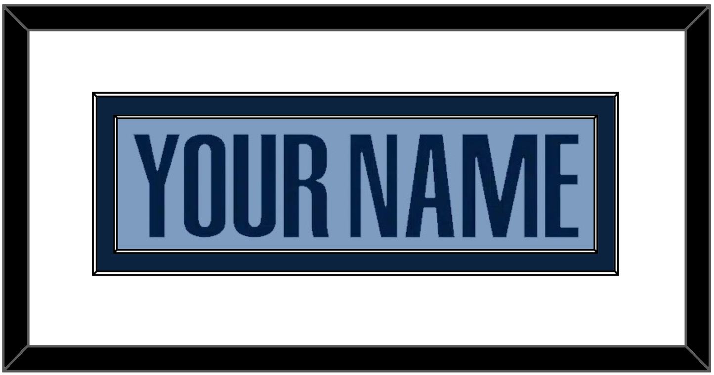 Memphis Name - Alternate Light Blue (2009-2010) - Signature Tier 1