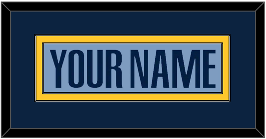 Memphis Name - Alternate Light Blue (2009-2010) - Signature Tier 3