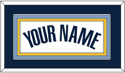 Memphis Name - Home White (2004-2010) - Premier Tier 2