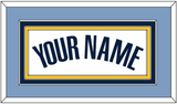 Memphis Name - Home White (2004-2010) - Triple Mat 3