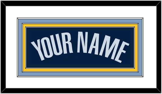 Memphis Name - Road Navy (2004-2010) - Premier Tier 2