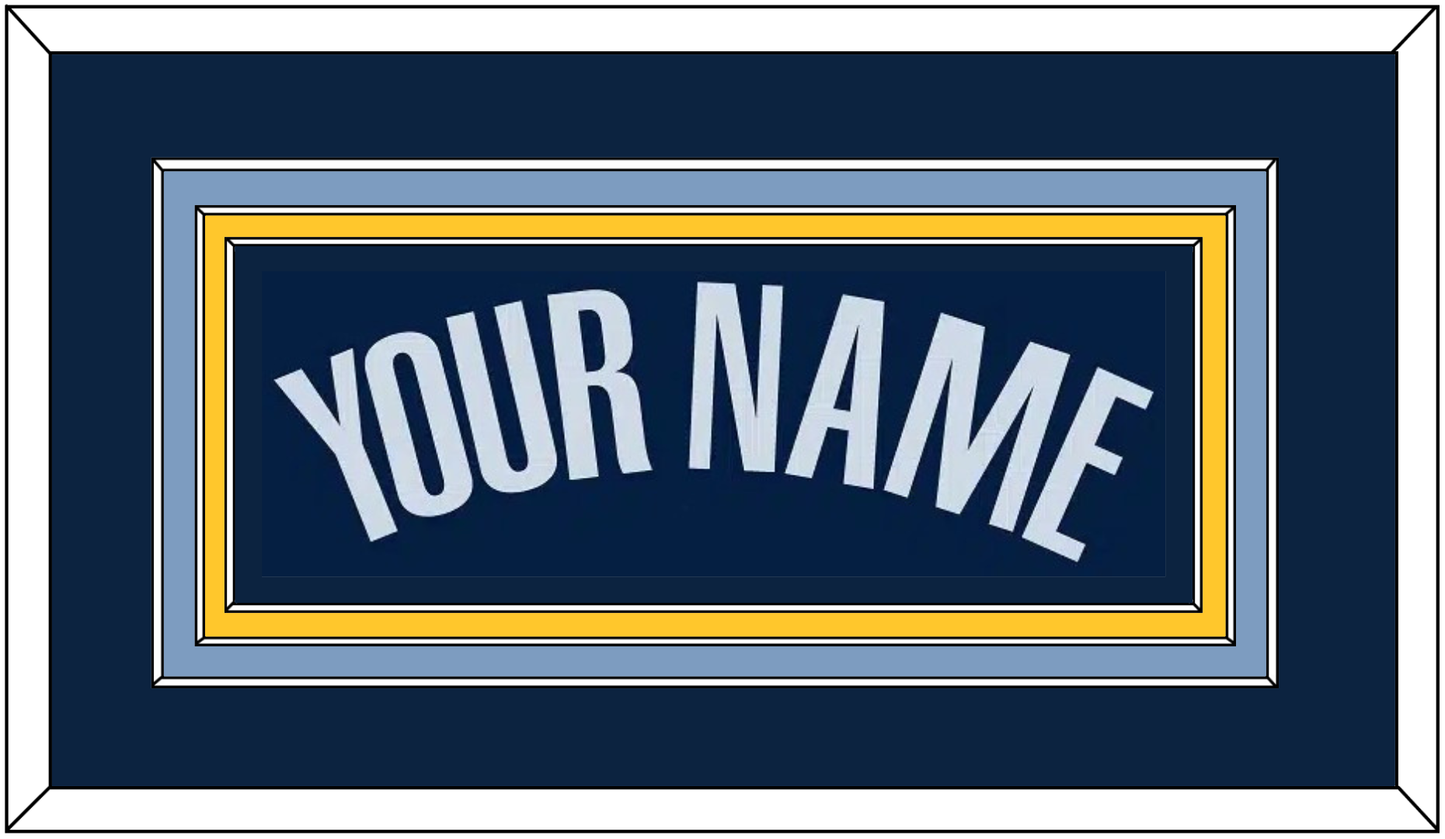 Memphis Name - Road Navy (2004-2010) - Premier Tier 3