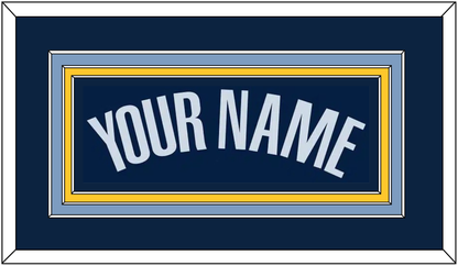 Memphis Name - Road Navy (2004-2010) - Premier Tier 3