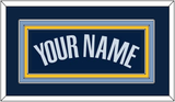 Memphis Name - Road Navy (2004-2010) - Triple Mat 3
