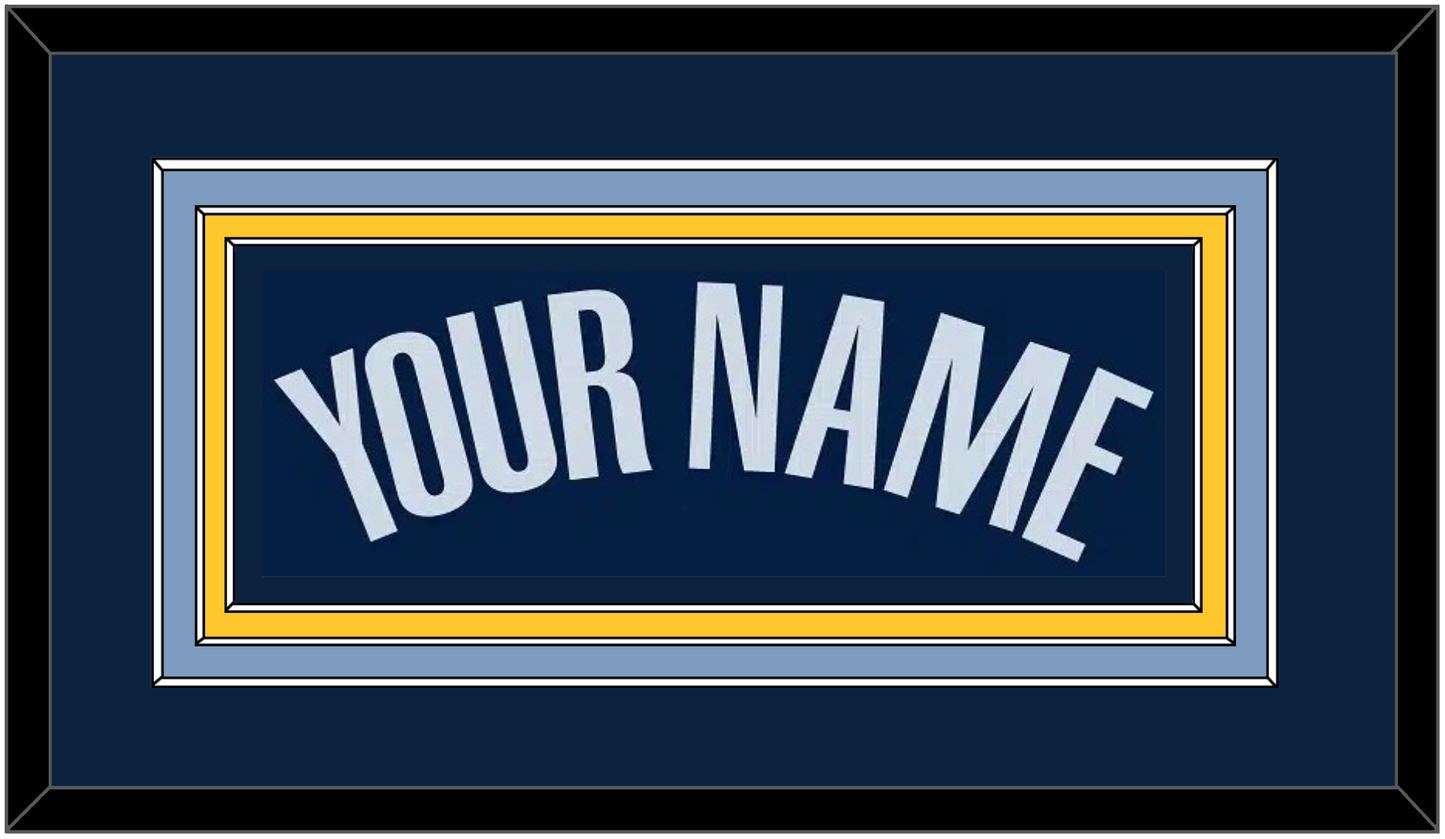 Memphis Name - Road Navy (2004-2010) - Premier Tier 3