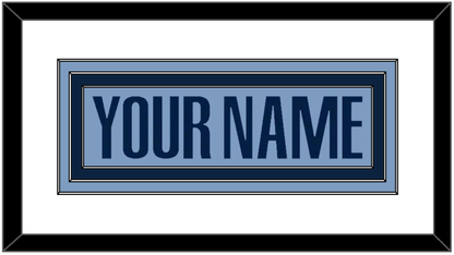 Memphis Name - Alternate Light Blue (2009-2010) - Premier Tier 1