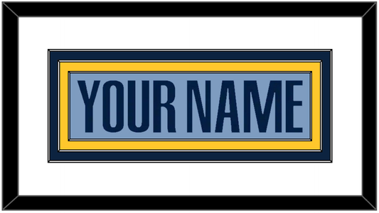 Memphis Name - Alternate Light Blue (2009-2010) - Premier Tier 2