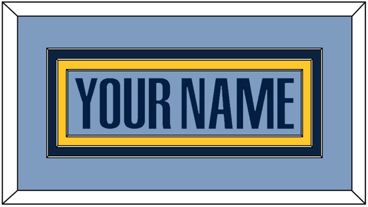 Memphis Name - Alternate Light Blue (2009-2010) - Premier Tier 3