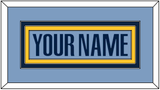 Memphis Name - Alternate Light Blue (2009-2010) - Triple Mat 3