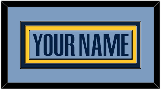 Memphis Name - Alternate Light Blue (2009-2010) - Premier Tier 3