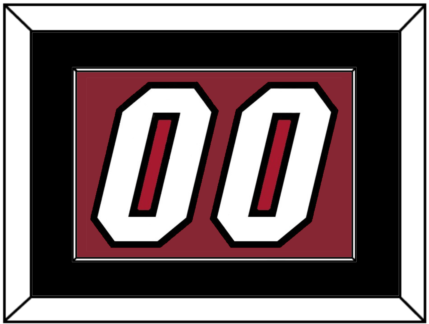 Miami Number - Alternate Red (2009-2017) - Essential Tier 2