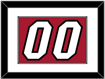 Miami Number - Alternate Red (2001-2008) - Essential Tier 1