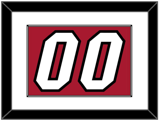 Miami Number - Alternate Red (2001-2008) - Essential Tier 1