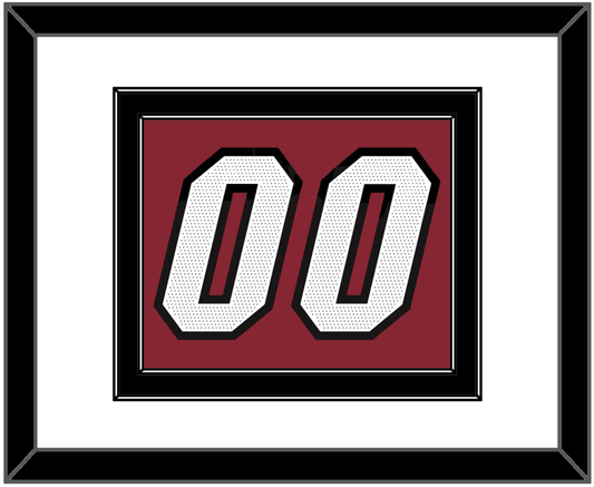 Miami Number - Red Statement - Signature Tier 1