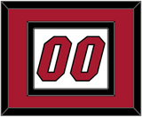 Miami Number - Home White (1999-2008) - Double Mat 3