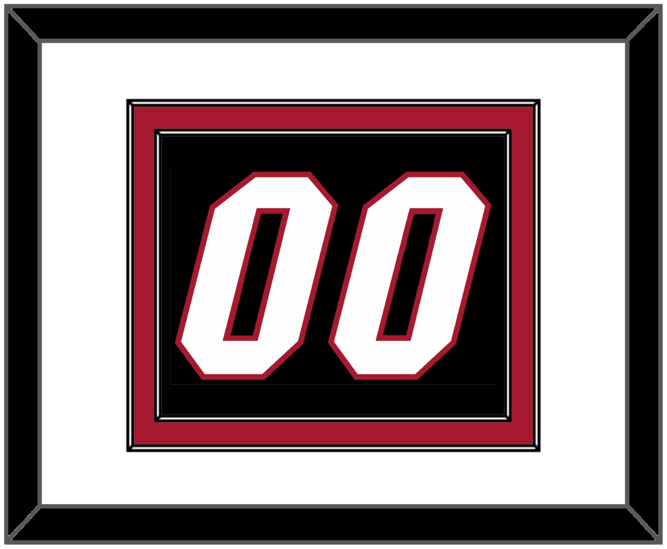 Miami Number - Road Black (1999-2008) - Signature Tier 1