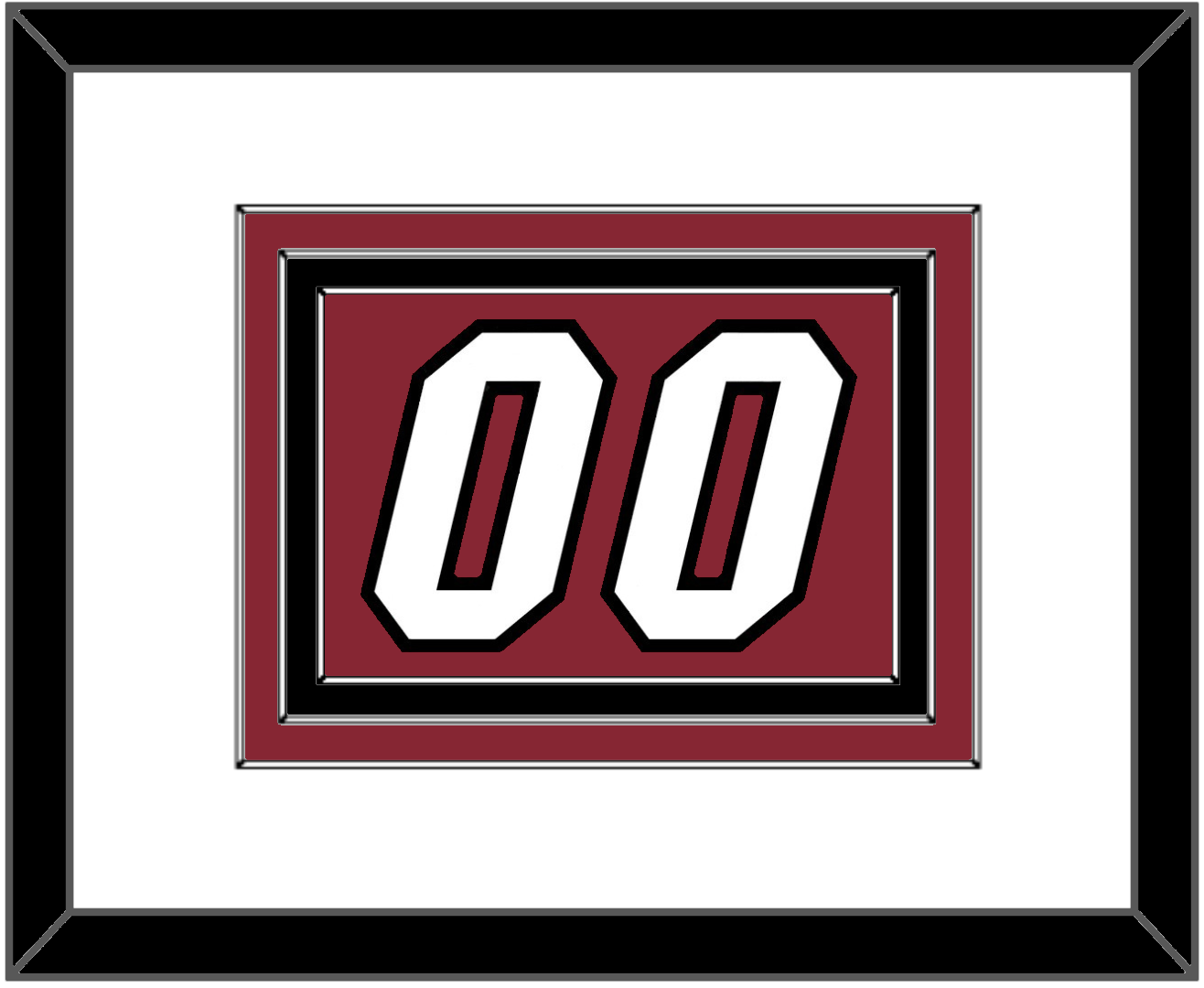 Miami Number - Alternate Red (2009-2017) - Premier Tier 2