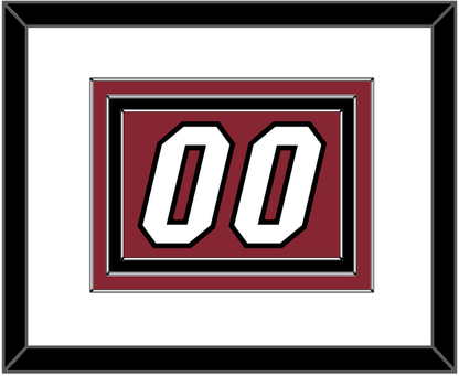 Miami Number - Alternate Red (2009-2017) - Premier Tier 2
