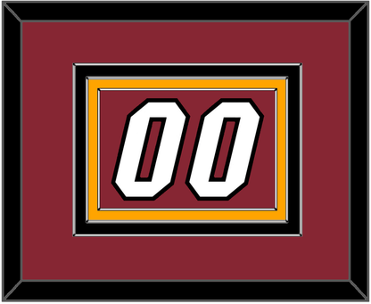 Miami Number - Alternate Red (2009-2017) - Premier Tier 3