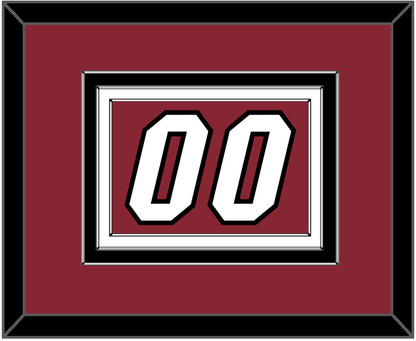 Miami Number - Alternate Red (2009-2017) - Premier Tier 4