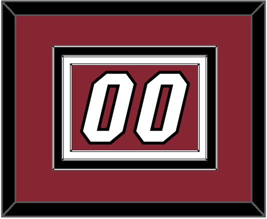 Miami Number - Alternate Red (2009-2017) - Premier Tier 4