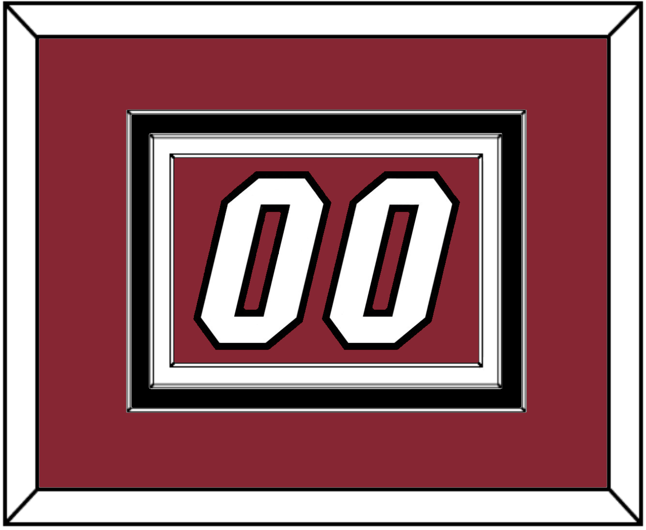 Miami Number - Alternate Red (2009-2017) - Premier Tier 4