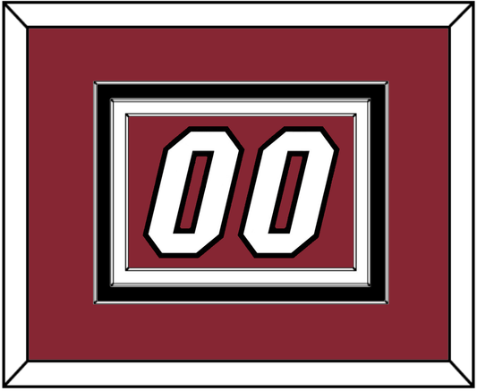 Miami Number - Alternate Red (2009-2017) - Premier Tier 4