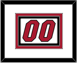 Miami Number - Home White (1999-2008) - Triple Mat 1