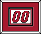 Miami Number - Home White (1999-2008) - Triple Mat 2