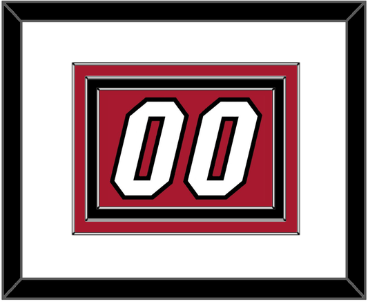 Miami Number - Alternate Red (2001-2008) - Premier Tier 1