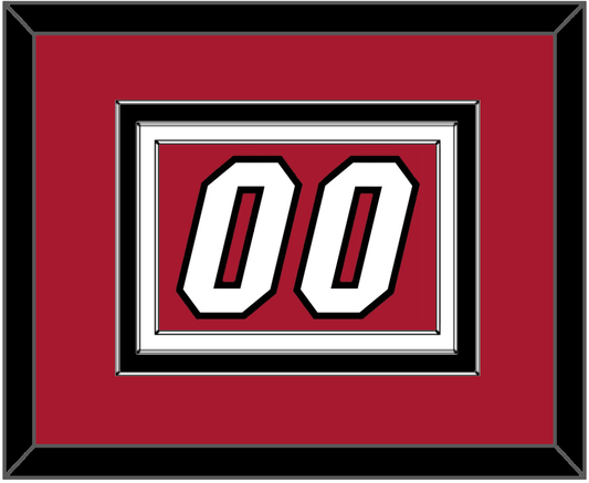 Miami Number - Alternate Red (2001-2008) - Premier Tier 3