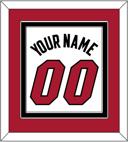 Miami Name & Number - Home White (1999-2008) - Signature Tier 2