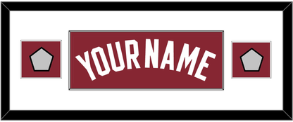 Miami Name & 2 Finals Patches - Alternate Red (2009-2017) - Essential Tier 2