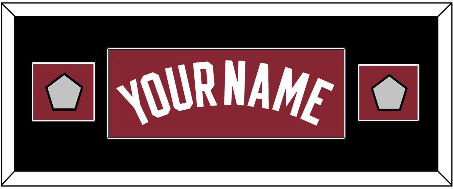 Miami Name & 2 Finals Patches - Alternate Red (2009-2017) - Essential Tier 4