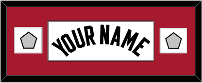 Miami Name & 2 Finals Patches - Home White (1999-2008) - Essential Tier 2