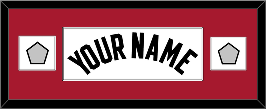 Miami Name & 2 Finals Patches - Home White (1999-2008) - Essential Tier 2