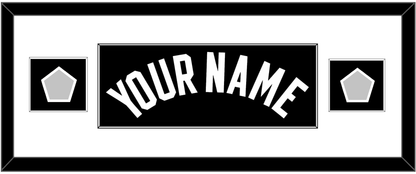 Miami Name & 2 Finals Patches - Road Black (1999-2008) - Essential Tier 2