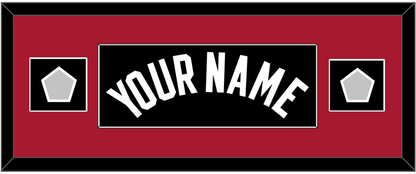 Miami Name & 2 Finals Patches - Road Black (1999-2008) - Essential Tier 4