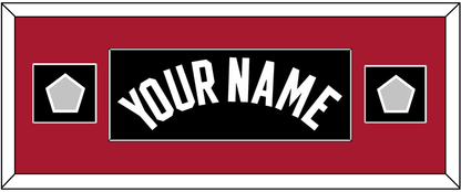 Miami Name & 2 Finals Patches - Road Black (1999-2008) - Essential Tier 4