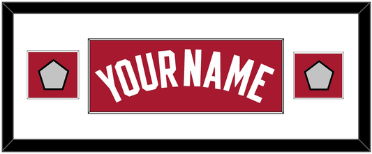 Miami Name & 2 Finals Patches - Alternate Red (2001-2008) - Essential Tier 2
